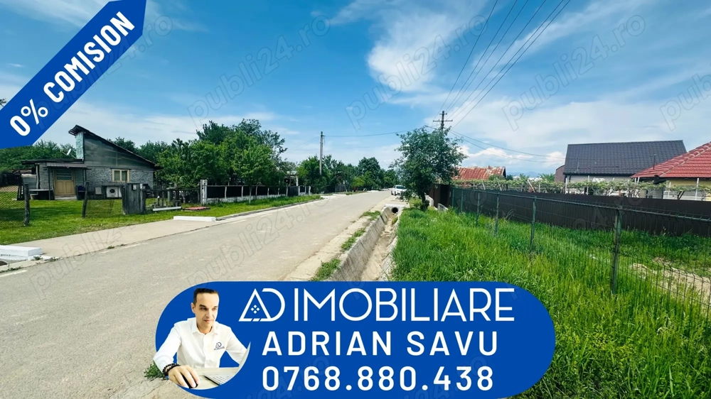 Teren de vânzare în  Dănești, Sasa   8 km de Târgu-Jiu 