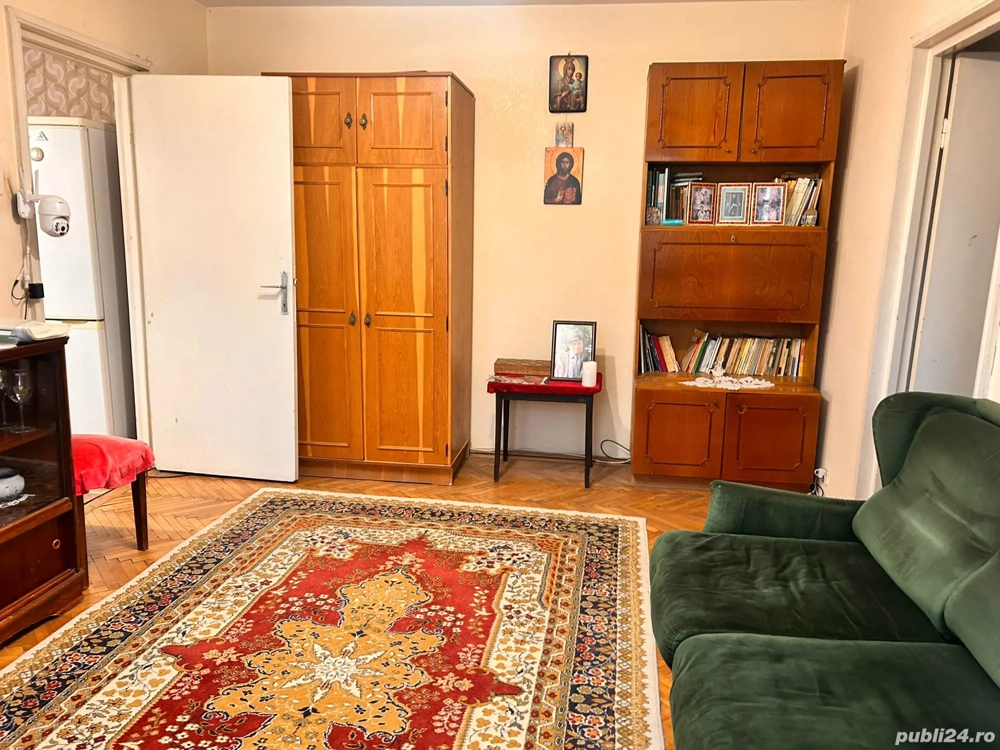 3 camere BRAZDA,etaj 3 ,2 balcoane.