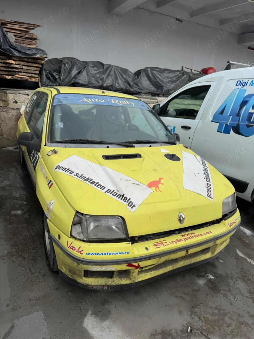 Renault Clio I pregătit pentru competiții (VTM, Viteza in Coasta, Time Attack, Rally Sprint, etc.)