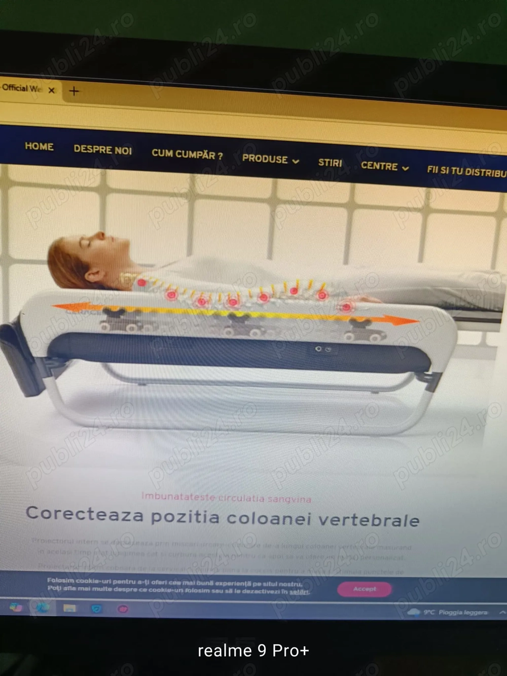 Vand Dispozitiv automat termomasaj