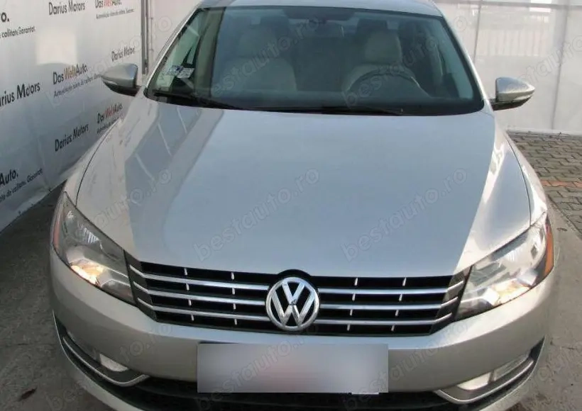 Volkswagen Passat 2.0 TDI DSG   2012   Istoric verificat carVertical, interior crem, DSG