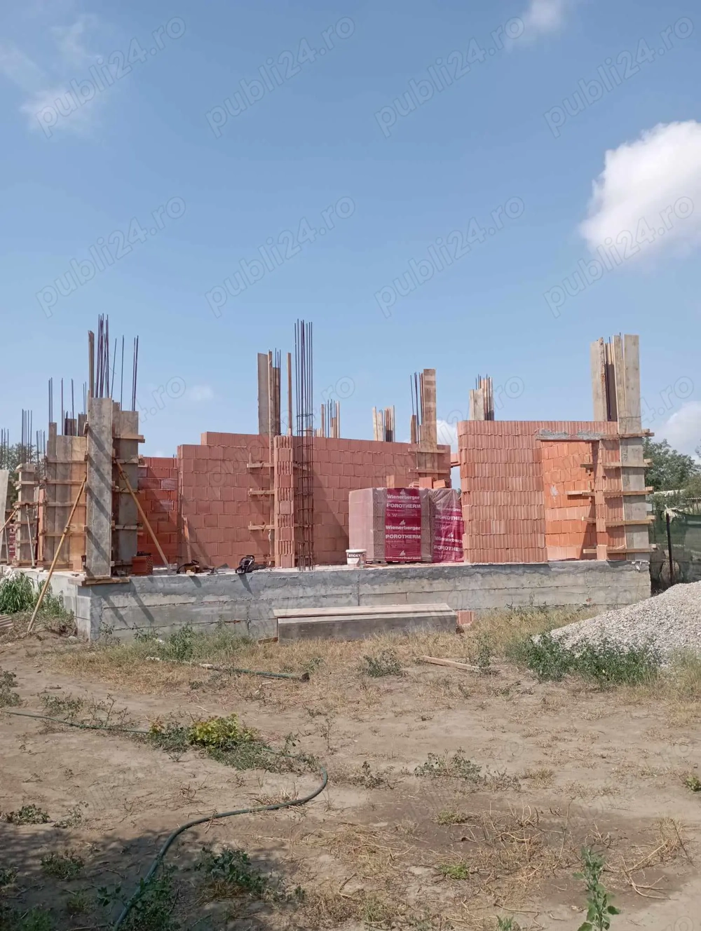 Teren+constructie inceputa Delta Dunarii 