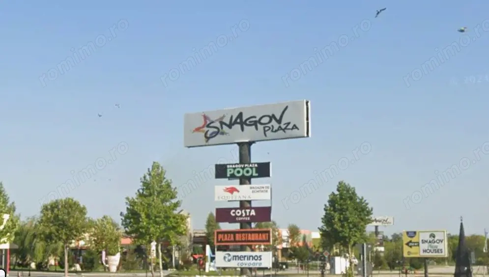 5000 mp!!! Intravilan Snagov Plaza,  28 ml - deschidere DN1