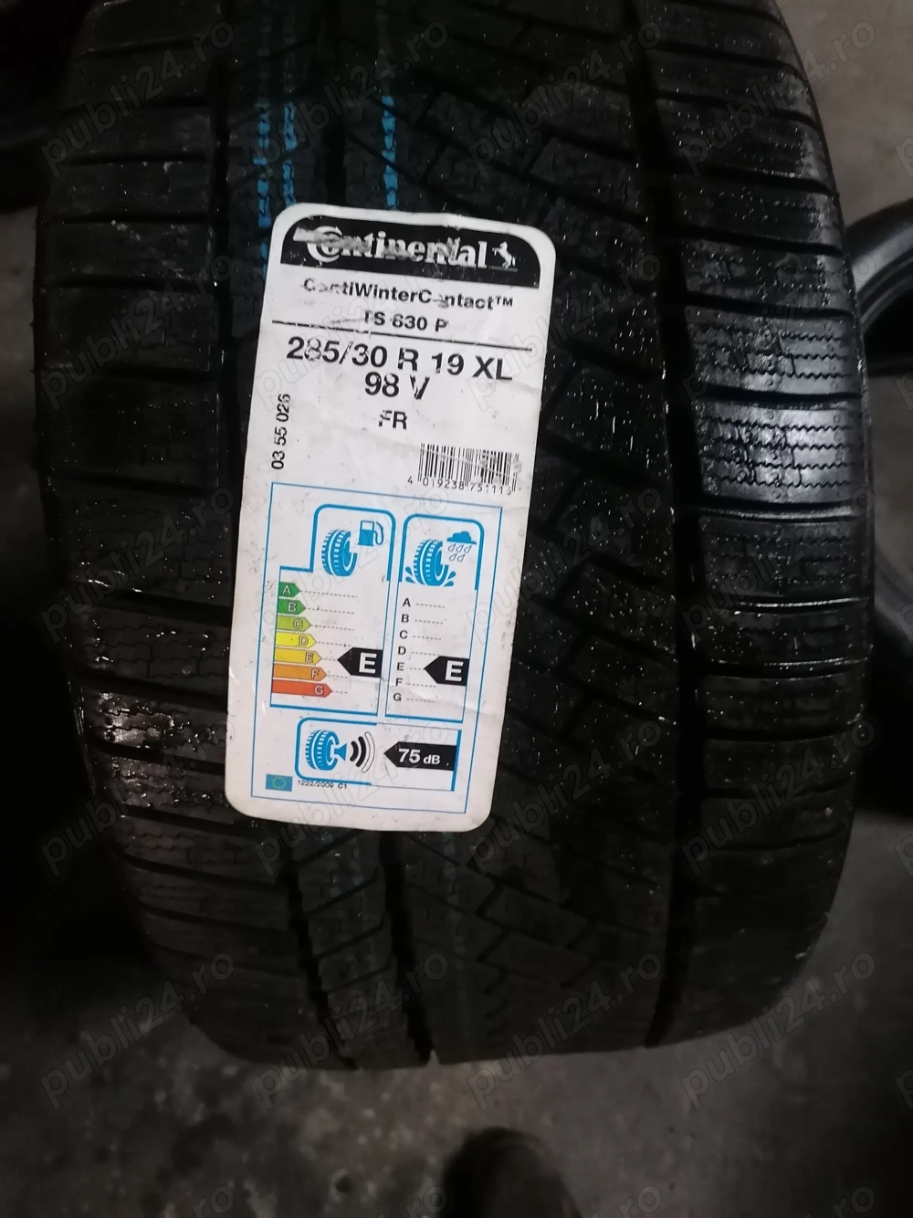 285 30 r19 continental iarna noi