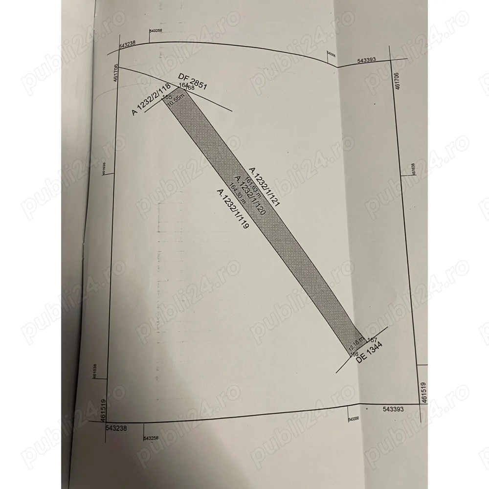 Teren de vânzare zona brintex