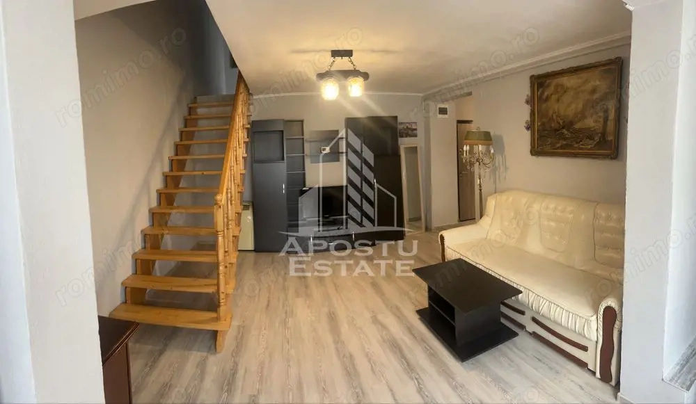 Apartament 3 camere, centrala proprie, scara interioara, zona Steaua
