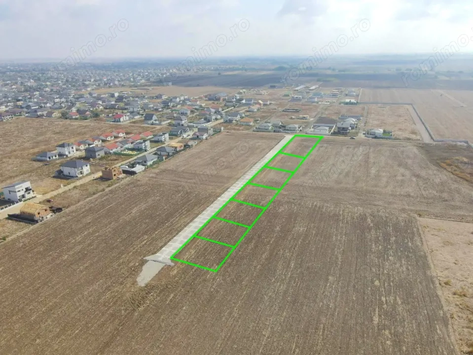 Loturi Intravilan In Rate Berceni | utilitati:curent,drum | #UG15BF