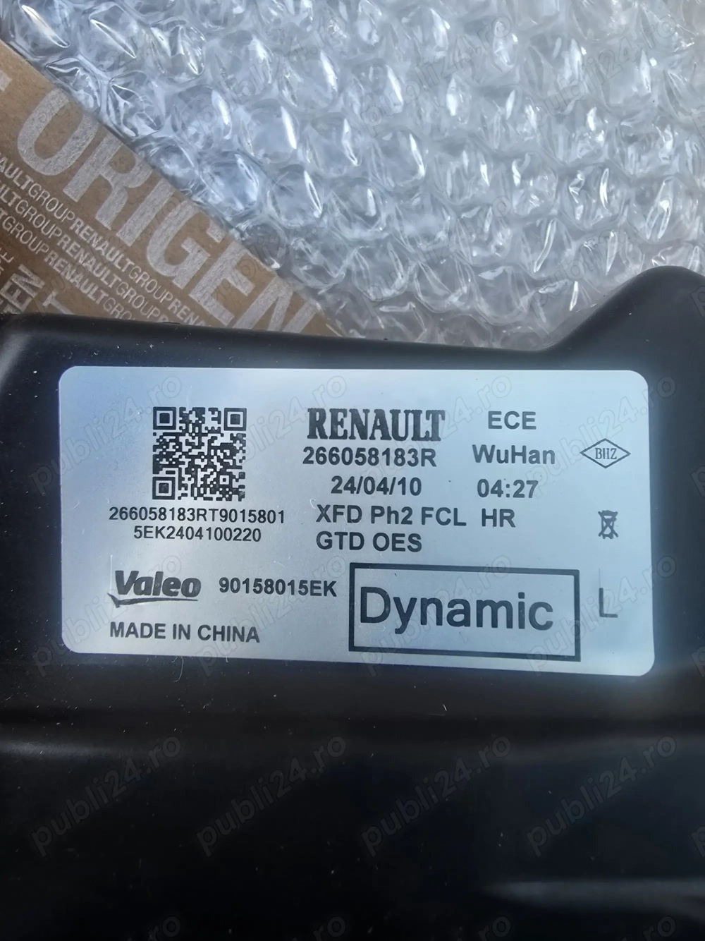 Drl stânga talisman nou original  266058183R