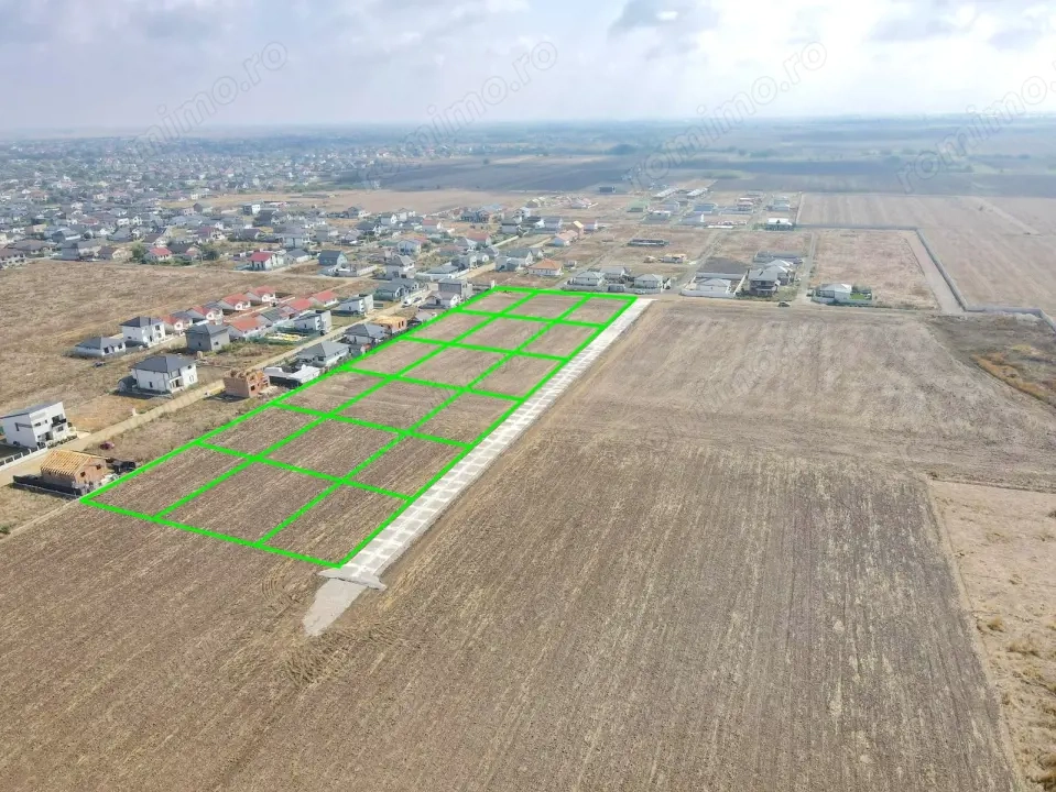 Loturi Intravilan In Rate Berceni | utilitati: curent, drum | #UG16