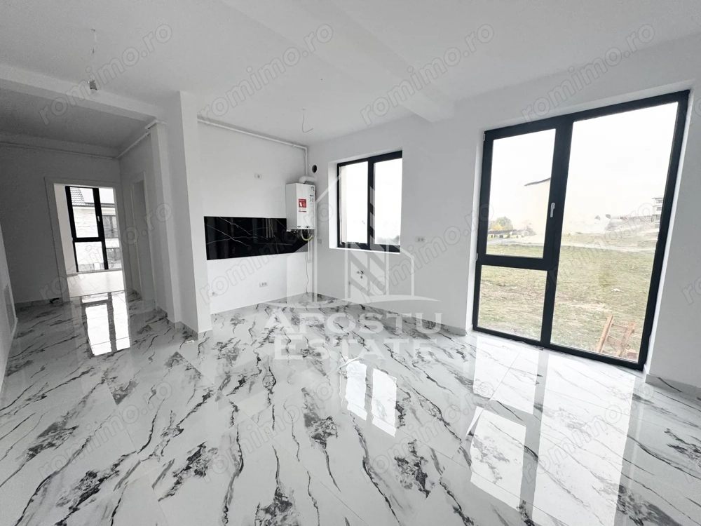 Apartament cu 2 camere si gradina de 50 mp la intrare in Giroc.