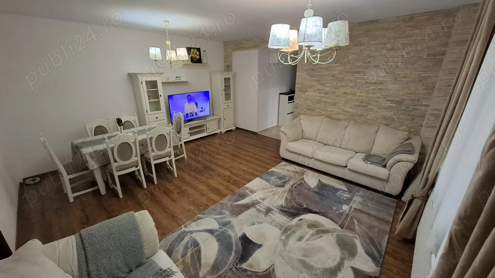 Apartament 3 camere, curte personală, foișor, mobilat. Termen lung! O lună cu două garanție!