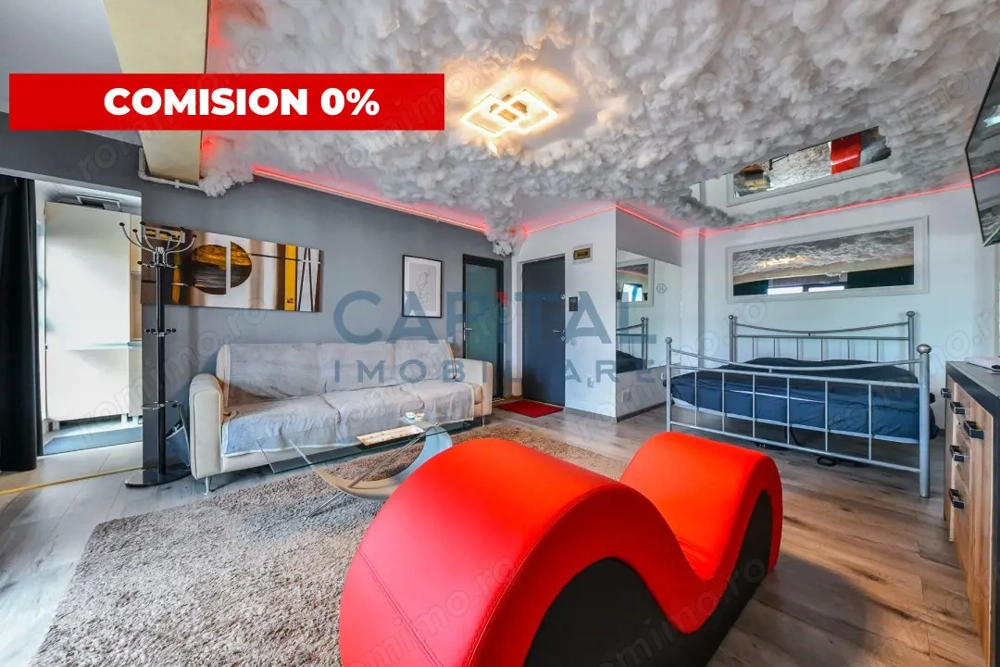 COMISION 0! Apartament Ultrafinisat de 41 mp, zona VIVO, Floresti