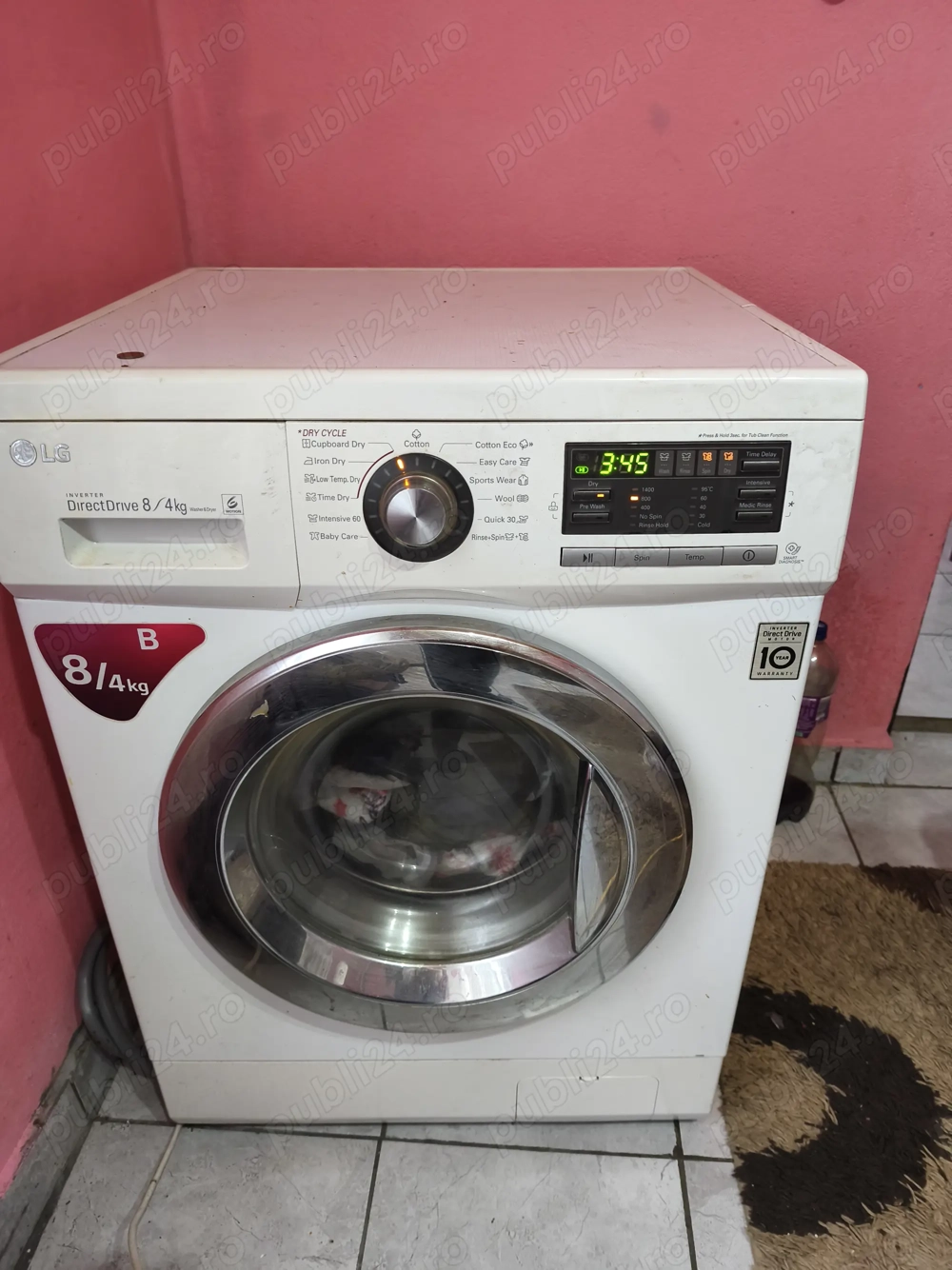 Mașina de spălat LG 8 KG