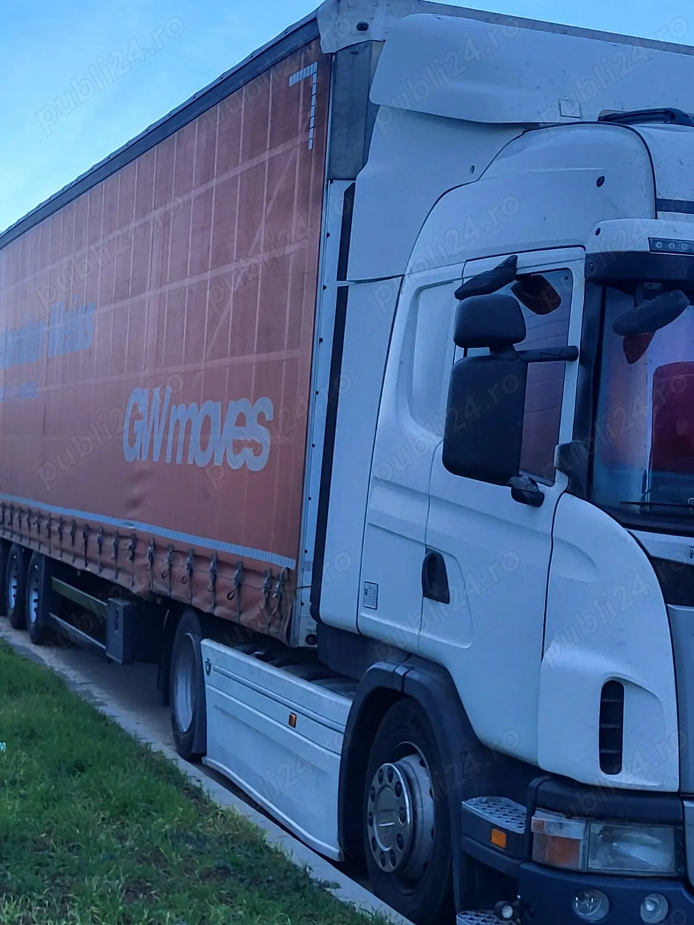 Scania G440 mega cu semiremorca Schmitz 