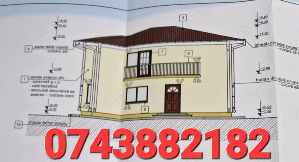 CASĂ nouă, direct de la dezvoltator - 250000 euro