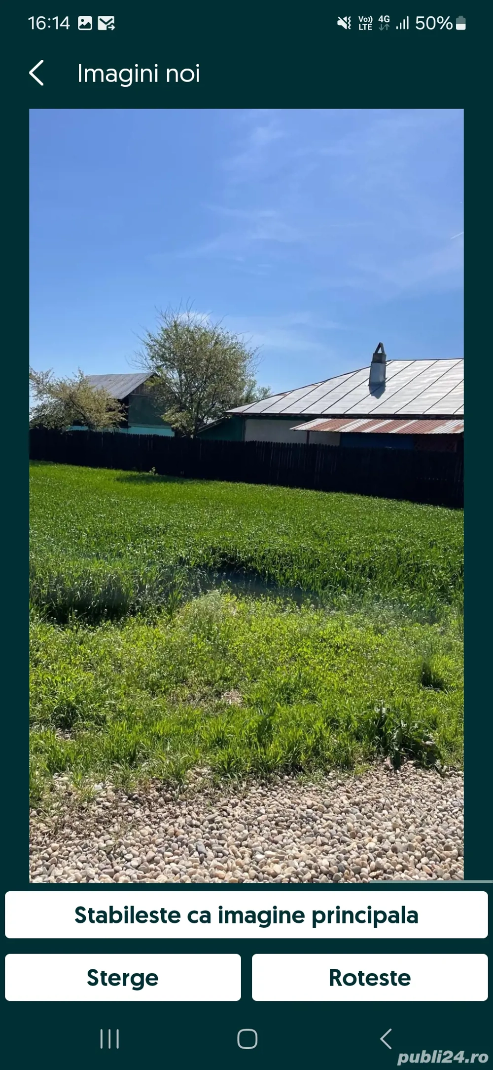 Vând teren intravilan 