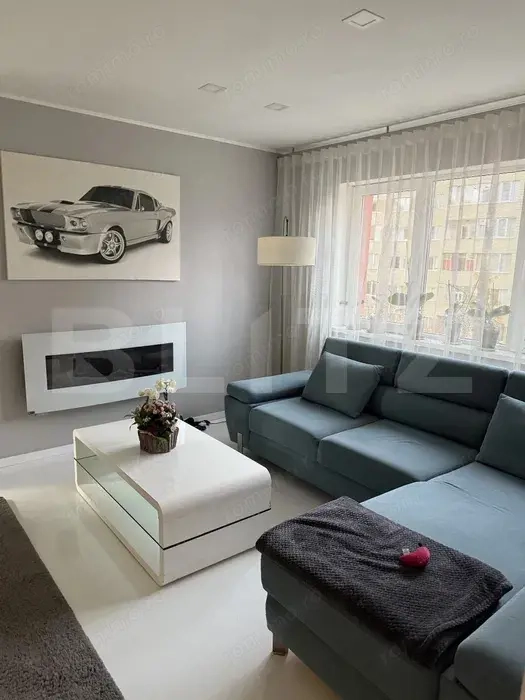 Apartament cu 3 camere semidecomandat, 65 mp, parcare, pet friendly, Grigorescu