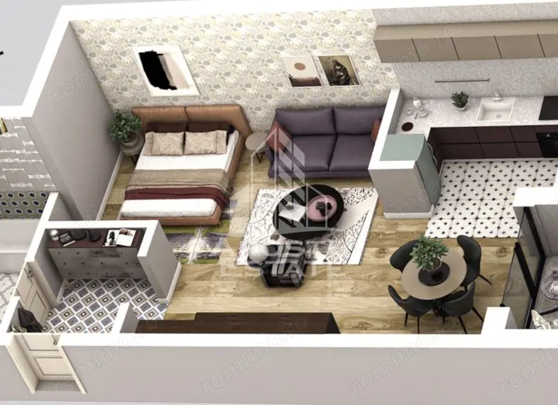 DE VANZARE Apartament studio in cel mai modern ansamblu rezidențial