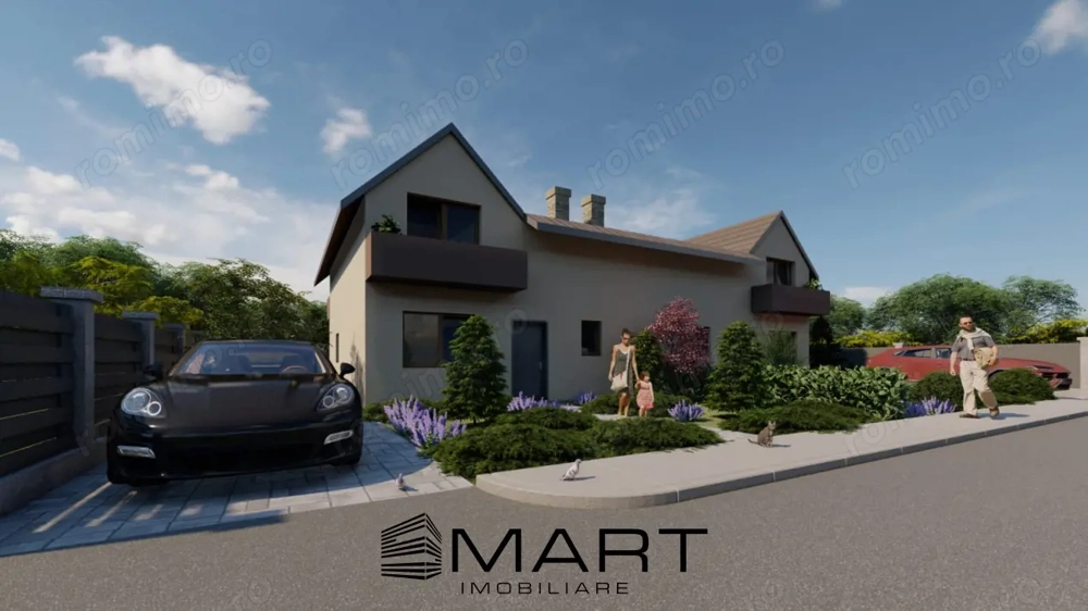 Casă Duplex Nouă în Sânpetru, Brașov – locație excelentă