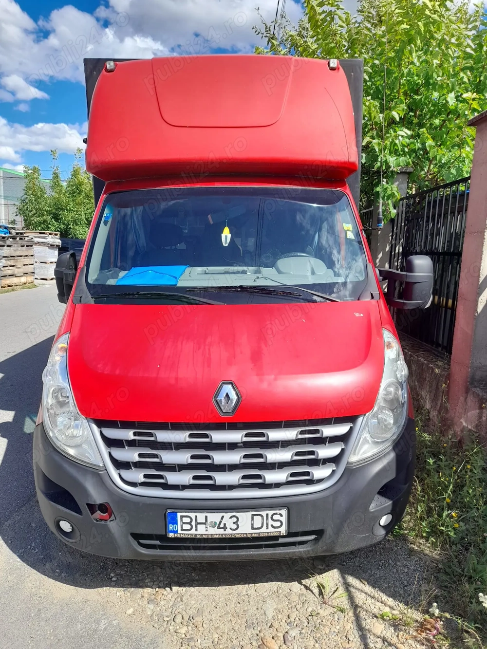Renault Master 2,3, 125 cp, anul 2015, prelata 10 paleti, Oradea