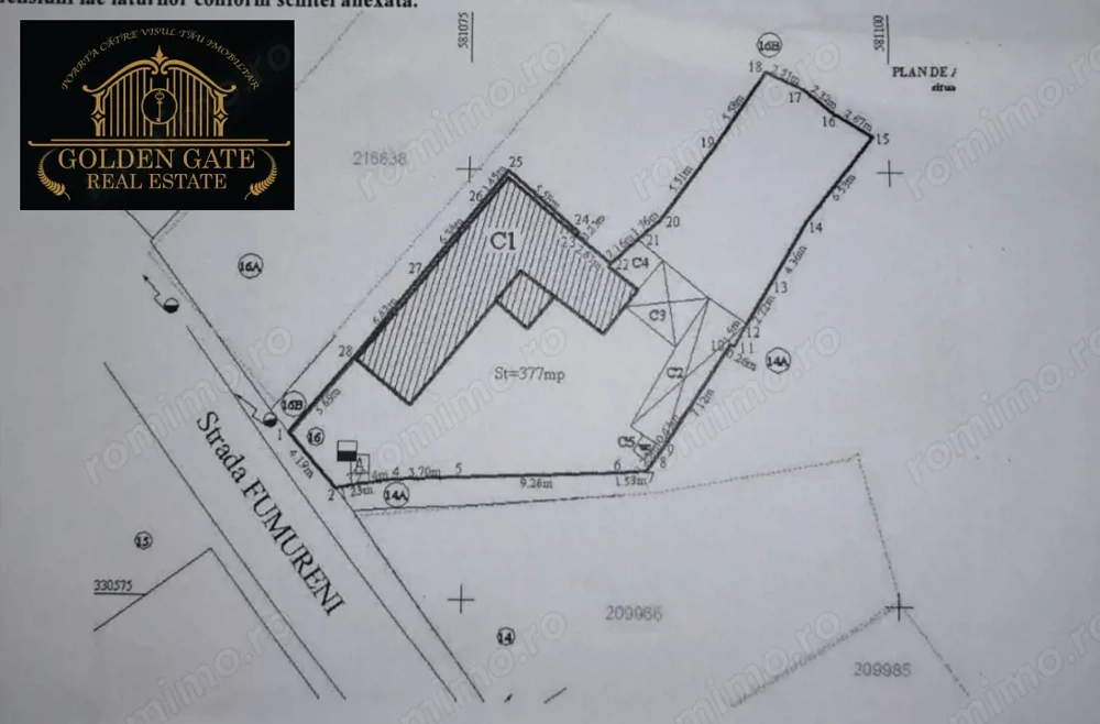 Teren 377 | Giulesti | Constructie demolabila 