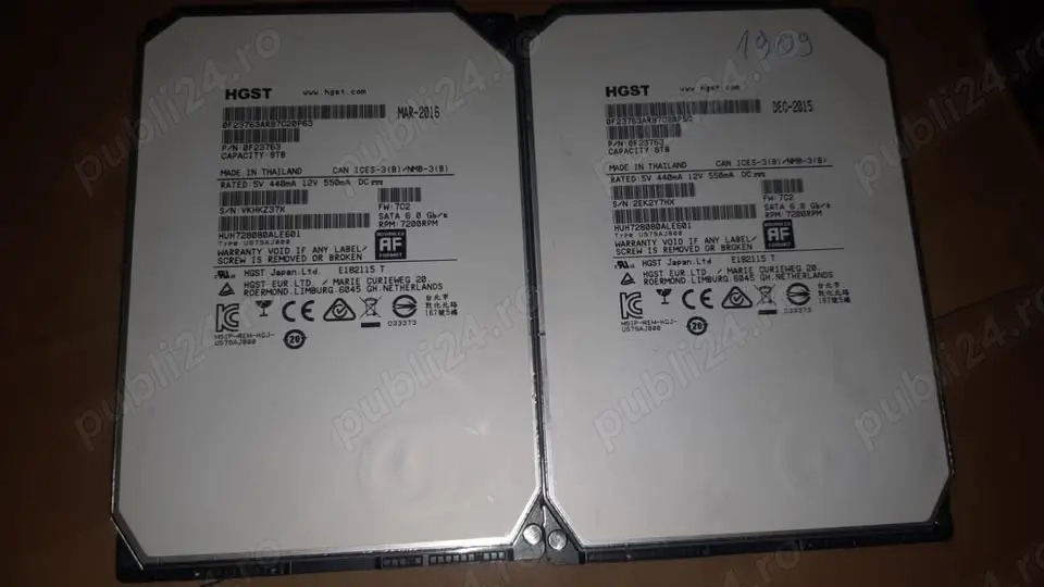 Hard Disk Server HGST 8TB
