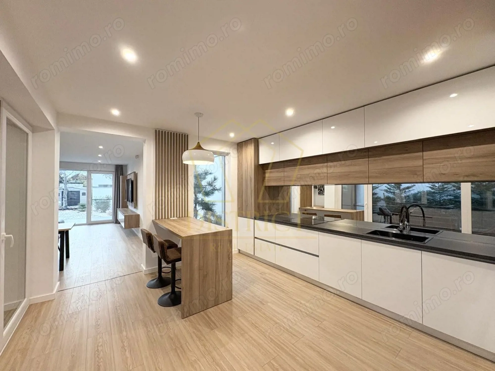 COM 0% | Duplex deosebit cu 4 camere, despărțit prin camera tehnica | Girocului