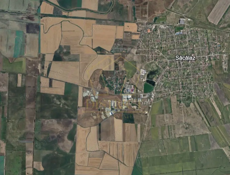 Teren extravilan la DN pentru PUZ | Sacalaz