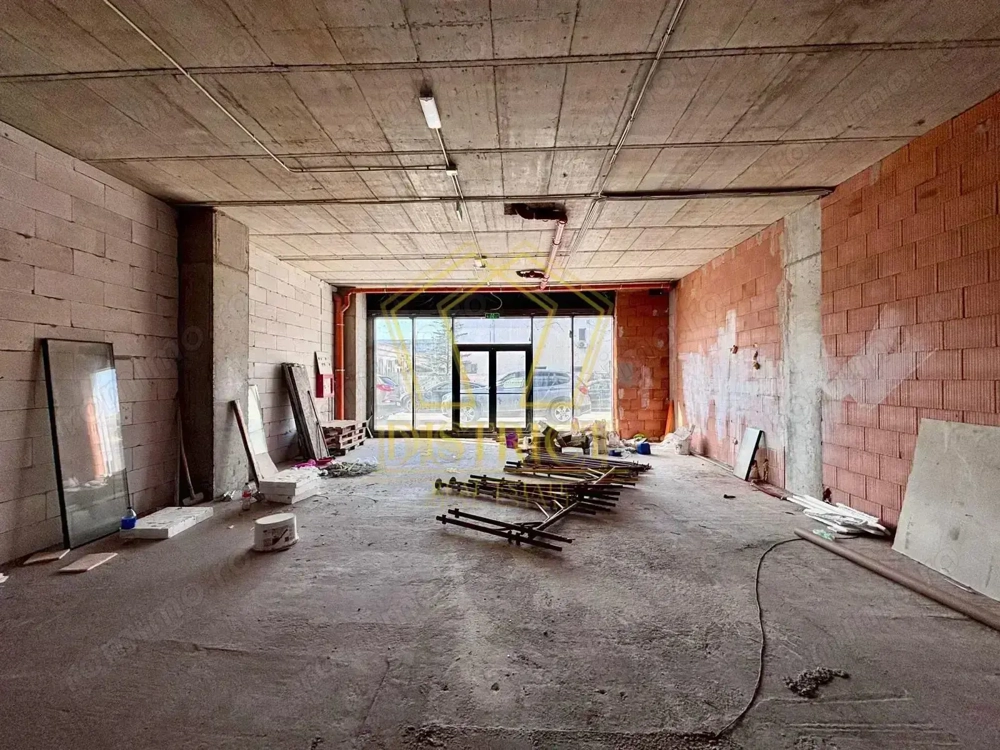 Spatiu comercial 118mp, bloc nou | Campeador