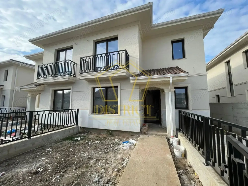 Duplex cu finisaje premium, perete dublu | 5 camere | Mosnita