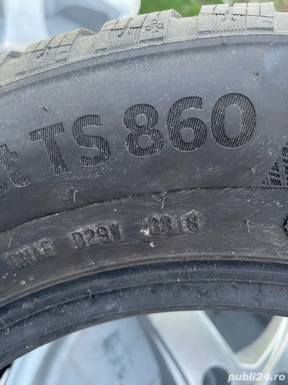 set 4 jante 5x112 r15 +cauciucuri iarna 