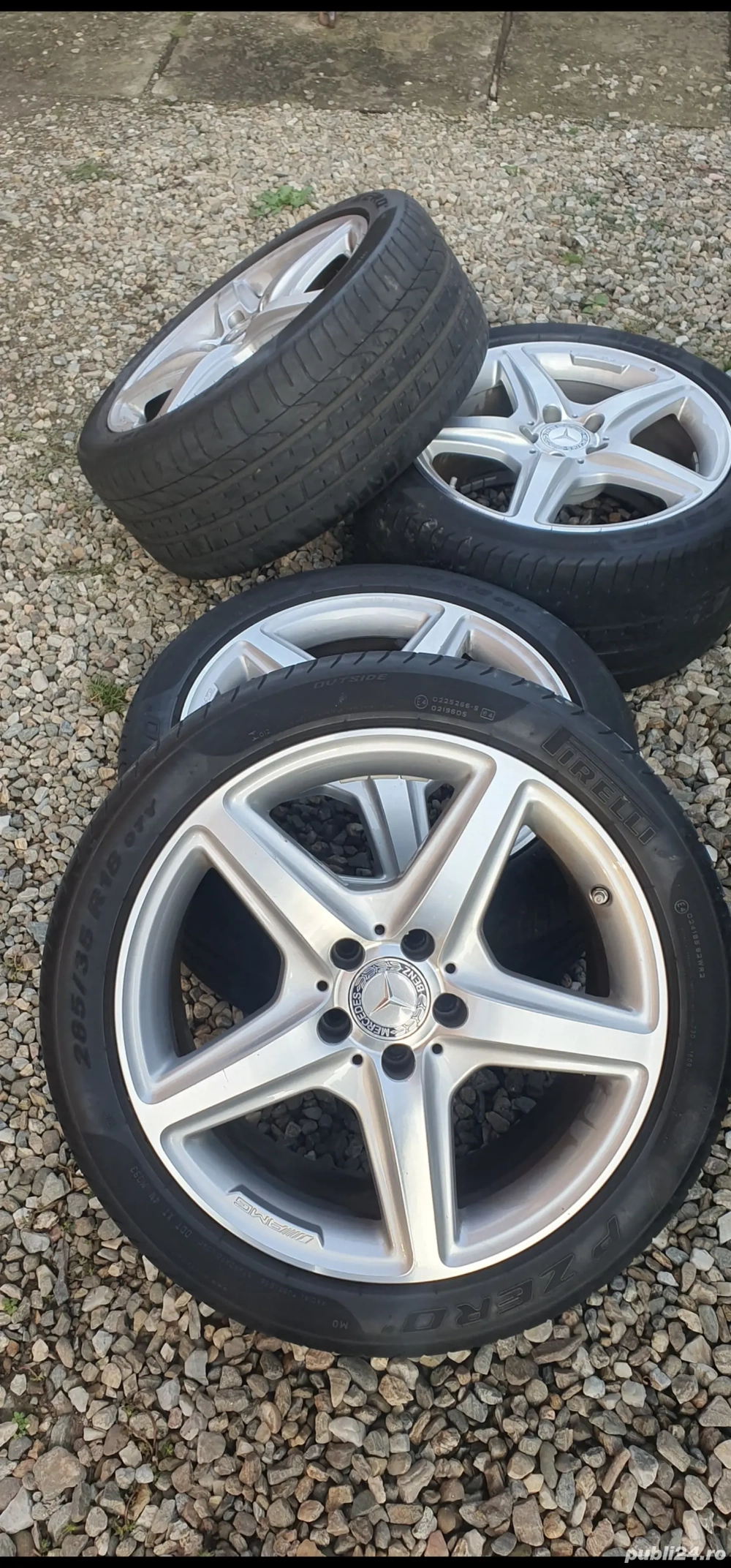 vand roti plus discuri si placuțe de mercedes CLS