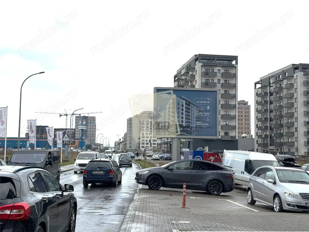 Apartament utilat 3 camere balcon parcare Doamna Stanca