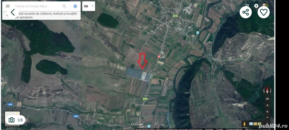 Teren intravilan 2000 mp Iclod, jud Cluj