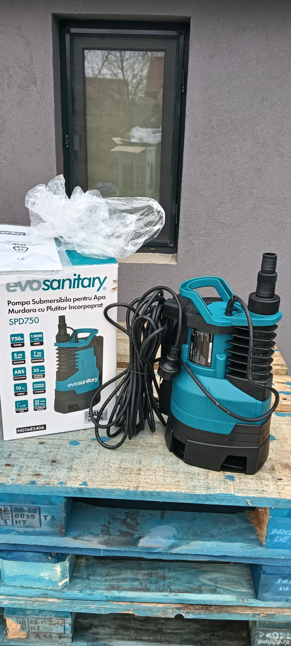 Vând pompă submersibilă apă murdară 