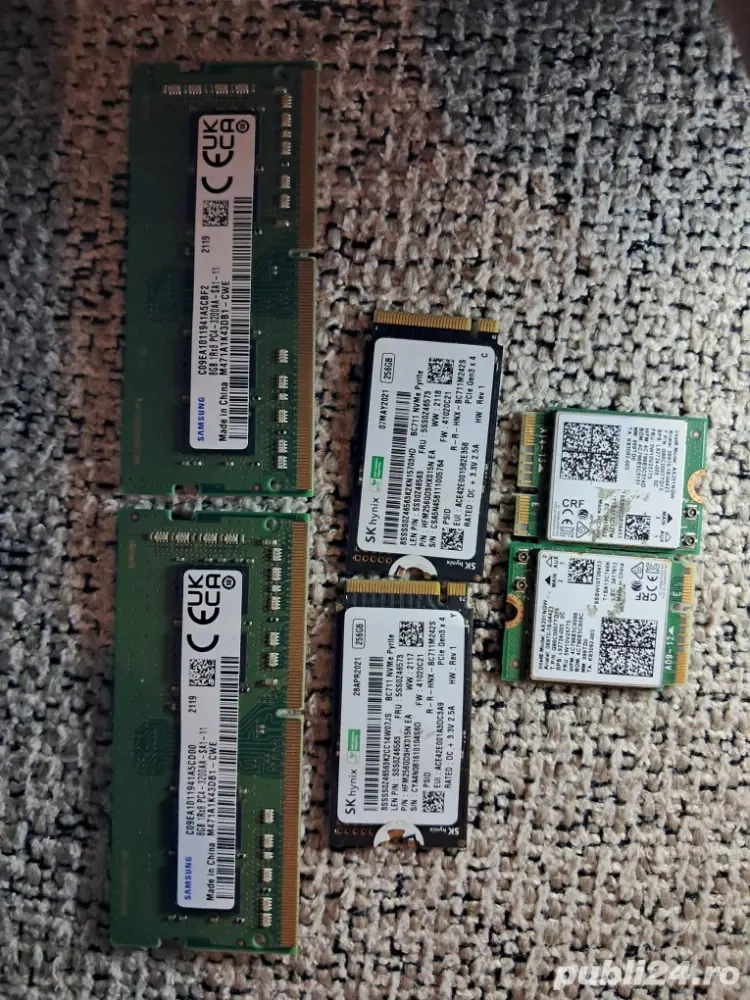 vând ram memorie lapptop 8gb +ssd+internet