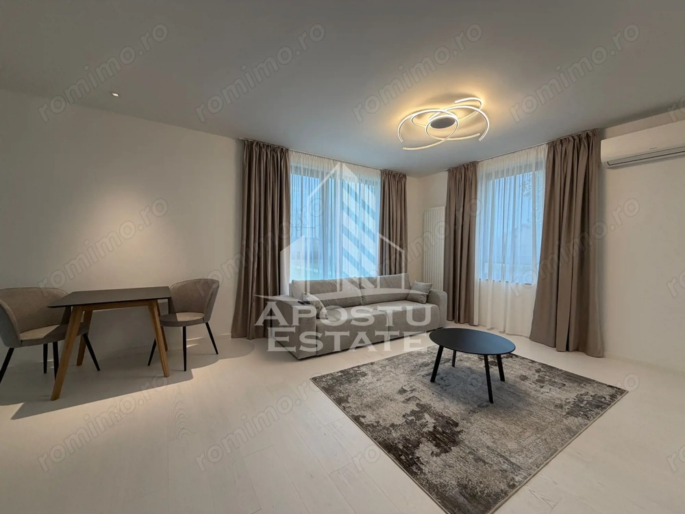 Apartament 2 camere, de inchiriat,loc de parcare, balcon, Dumbravita