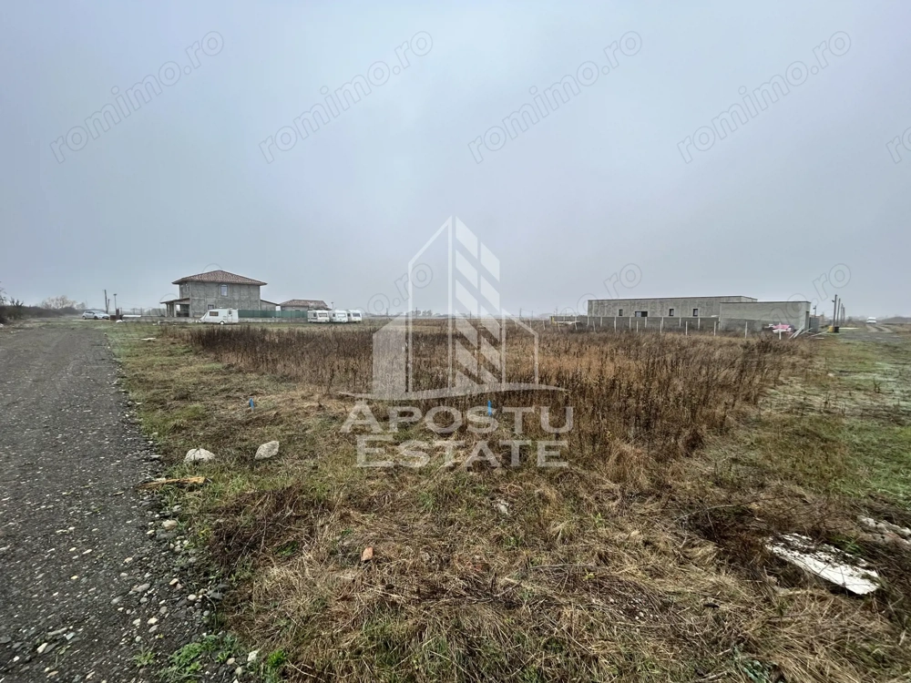 Teren 530  mp, de vanzare,  zona de case noi, zona PUZ Cosma, Sacalaz.
