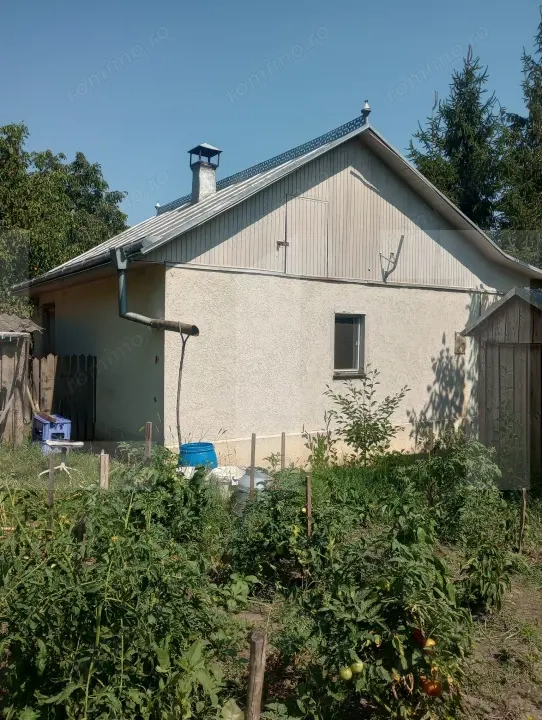 Casă individuală la stradă – teren 2068 mp intravilan | 55 mp utili | Podeni