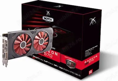 Placa video RX570 DE 8 GB vram memorie!