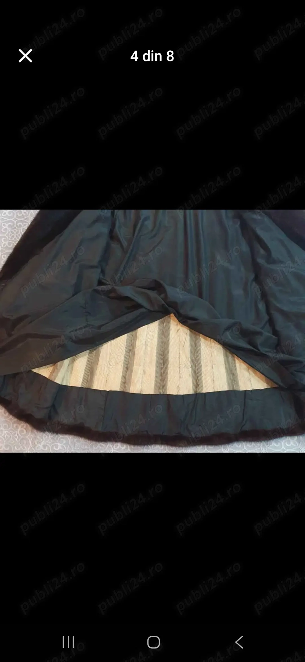 Haina de blana nurca in stare foarte buna