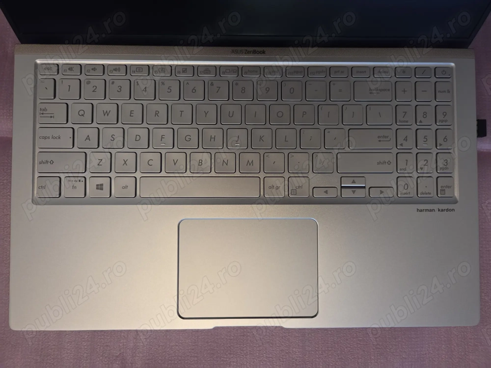Tastatura Asus Zenbook UX533FD argintie ca noua