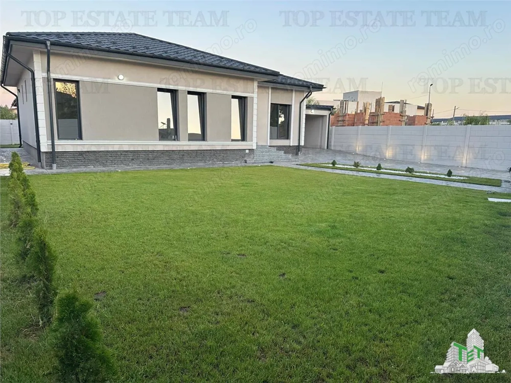 Casa inidividuala, superba pe parter, cu garaj si 4 camere spatioase, si toate utilitatile, Bragadir