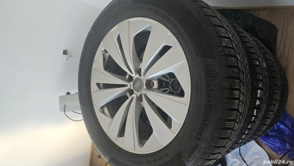 Jante Audi Q7,Q8 ,A8 265 55 R19 Caucicuri in Stare Foarte buna Iarna M+S