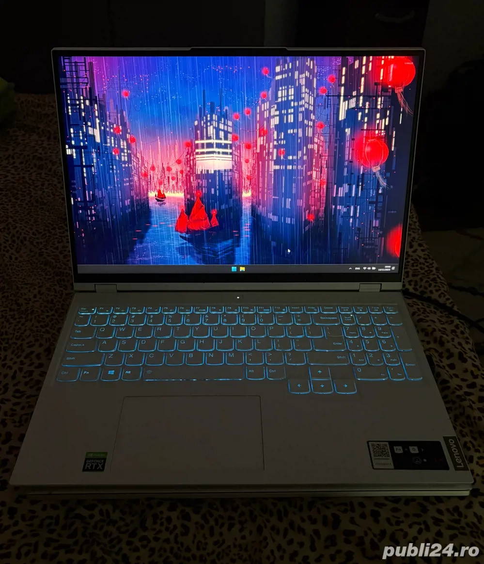 Laptop Lenovo Legion Gaming 16'' Legion 5 Pro 16ACH6H, 2560x1600, WQXGA IPS 165Hz G-Sync