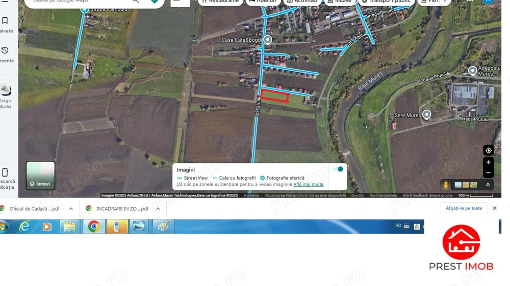 Teren intravilan 39 arii, posibil 7 parcele, strada graului, Nazna