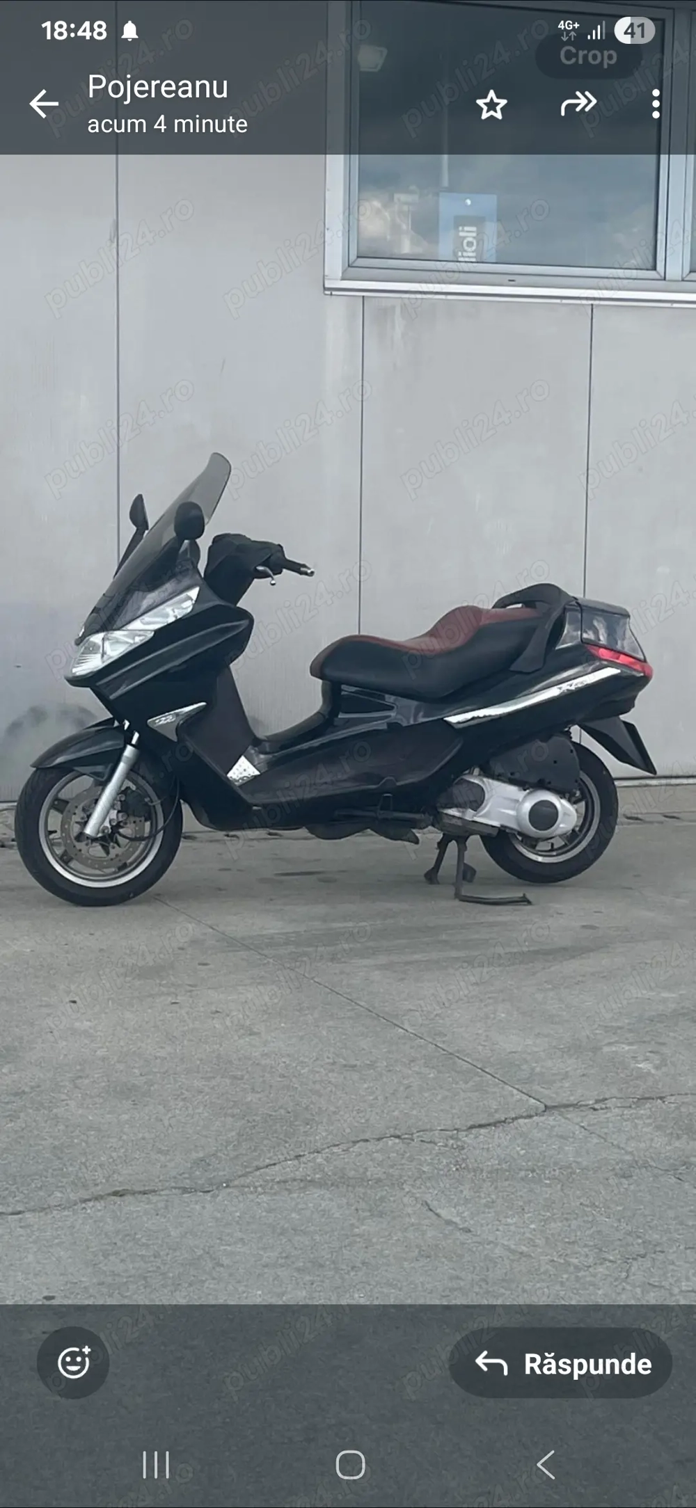 Scuter Piaggio M36, 125 Cm