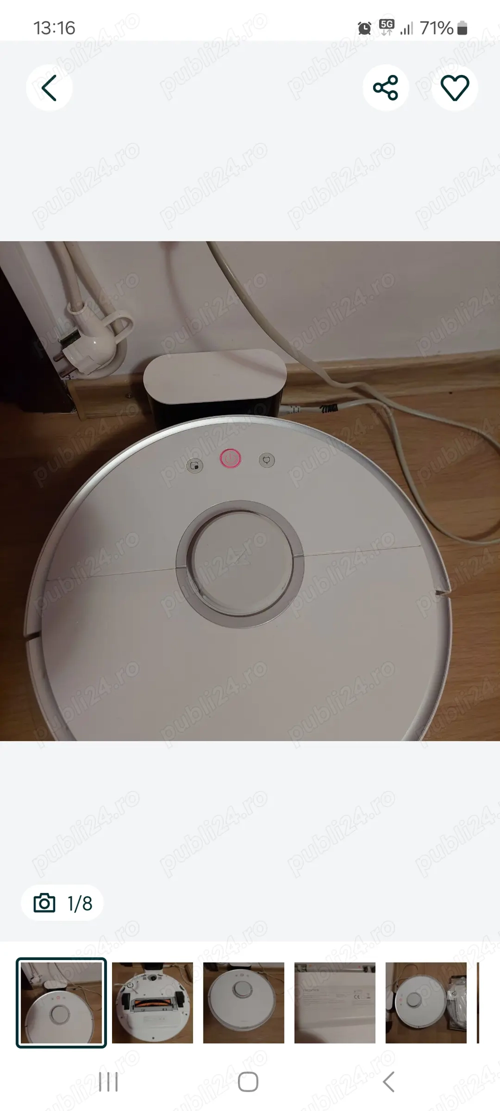 Robot Aspirator Xiaomi Roborack