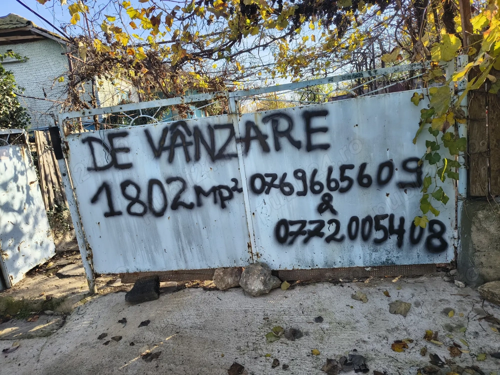 1802 mp, loc de casa + teren in Satu nou, com Mircea Voda, Constanta