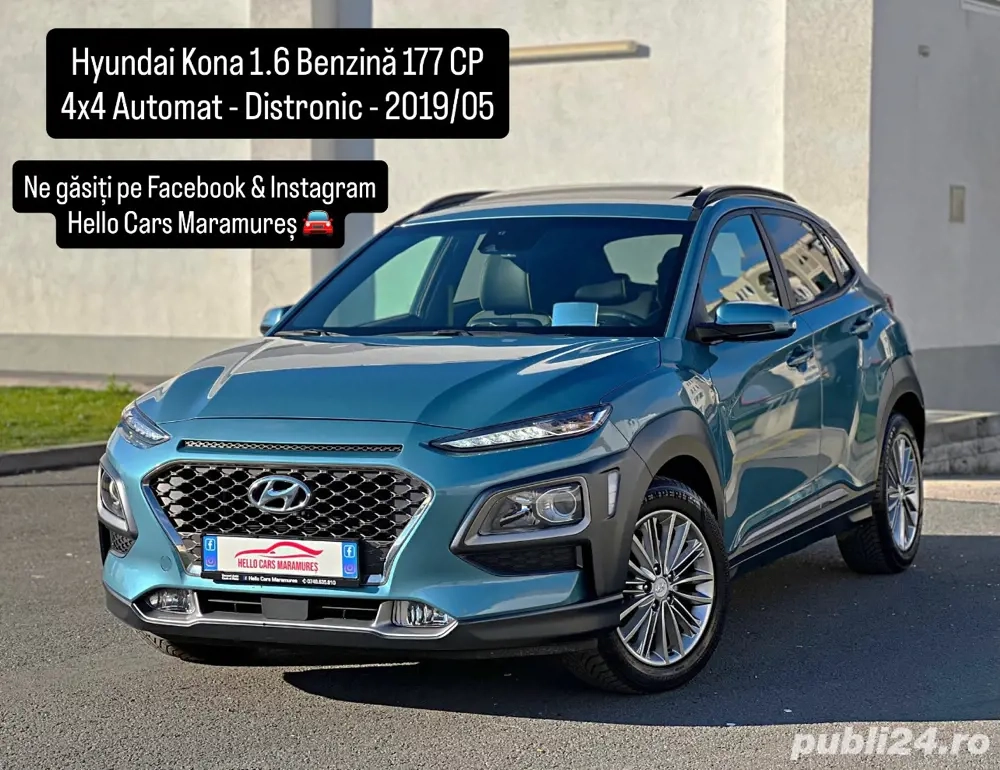 Hyundai Kona 4x4 Automat 29.000 km!